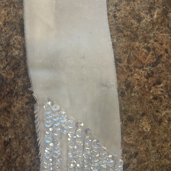 Retrofete Gabrielle Sequin Rainbow Dress Velvet Chiffon Womens Size Small - Picture 13 of 14